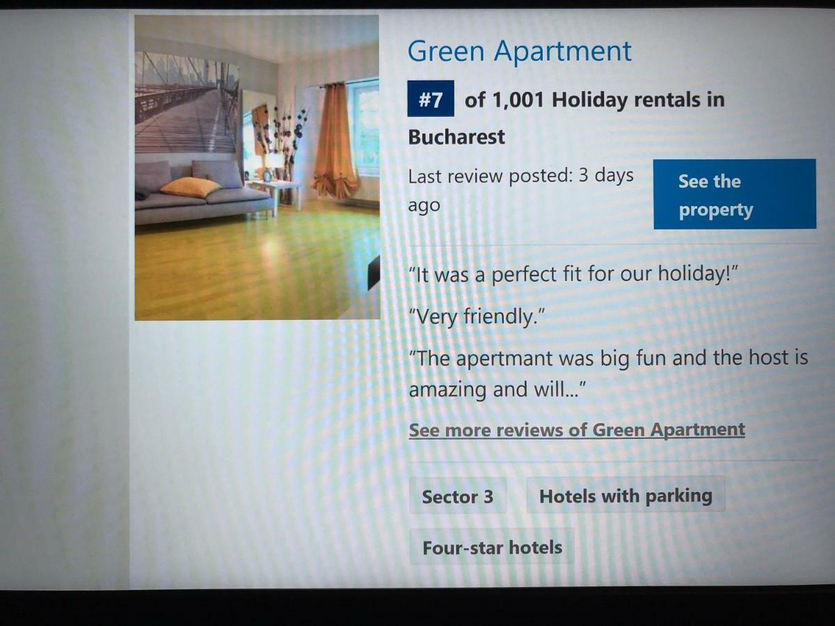 Green Apartment 4 Mircea Voda 布加勒斯特 外观 照片